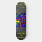 SLECHTS EEN KLEINE PINCH - Skateboard (Voorkant)