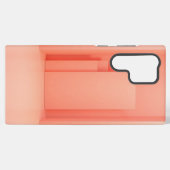 Slechts één kleur samsung galaxy hoesje (Achterkant horizontaal)