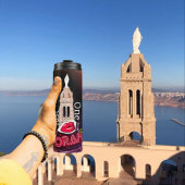 Slechts één kus uit Oran, Black Neon Thermal Tumbl Thermosbeker