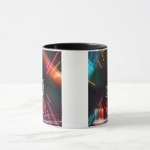 Slechts één kus uit Oran, neon Black Mok (Midden)