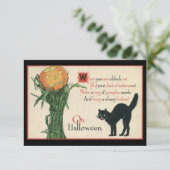 Slechts één leven om halloween te leven kaart (Staand voorkant)