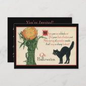 Slechts één leven om halloween te leven kaart (Voorkant / Achterkant)