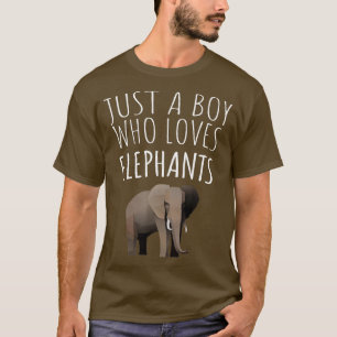 SLECHTS EEN LICHAAM DIE VAN ELEPHANTS ELEPHANT LOV T-SHIRT