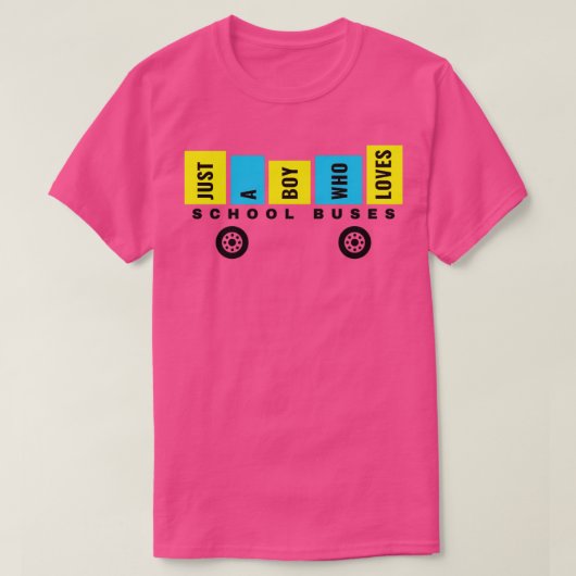 SLECHTS EEN LICHAAM DIE VAN SCHOOLBUSSEN 2022 HOUD T-SHIRT (Design voorkant)