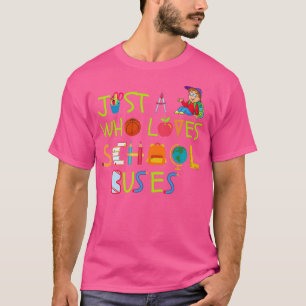 SLECHTS EEN LICHAAM DIE VAN SCHOOLBUSSEN HOUDT 7 1 T-SHIRT