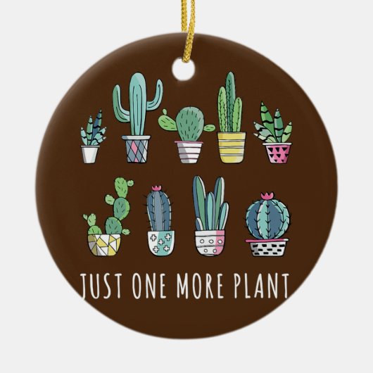 Slechts één meer plant Cactus Moeder Succulent Pot Keramisch Ornament (Voorkant)