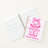 SLECHTS EEN MEISJE DIE VAN BOOKS NAAM COWPRINT BEH NOTITIEBOEK (Binnen)