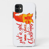 SLECHTS EEN MEISJE DIE VAN CHRISTMAS GEEFT. Case-Mate iPhone CASE (Achterkant)