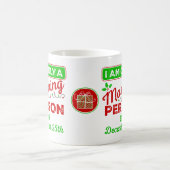 Slechts een ochtendpersoon op de 25e Mok van decem (Center)