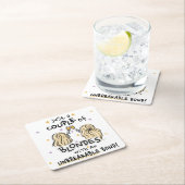 "Slechts een paar blondjes" Onderzetter (Insitu)