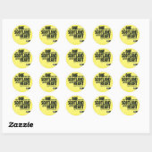 Slechts één partij heeft Schotland in zijn hart SN Ronde Sticker (Vel)