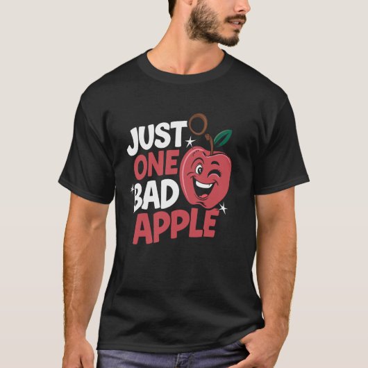 Slechts Één Rotte Appel T-shirt (Voorkant)