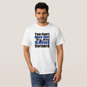 Slechts één Sint Bernard T-shirt (Voorkant volledig)