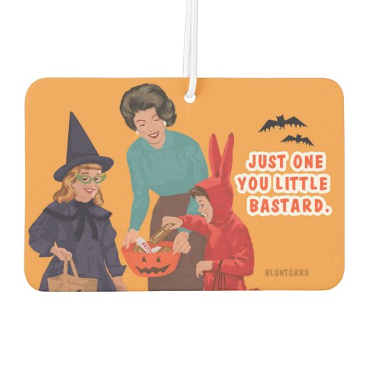 Slechts één van jullie kleine zwendelaar! Grappig  Luchtverfrisser (Achterkant)