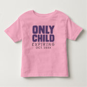 SLECHTS KIND VERVALT [UW DATUM HIER] KINDER SHIRTS (Voorkant)