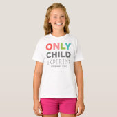 SLECHTS KIND VERVALT [UW DATUM HIER] T-SHIRT (Voorkant volledig)