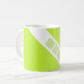 SLECHTS KLEURGROENEN Groen + jouw tekst Koffiemok (Voorkant links)