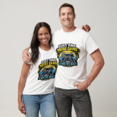Slechts Nog Één Game Retro Zonsondergang T-shirt (Unisex)