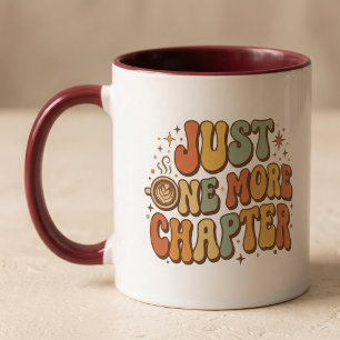 Slechts Nog Één Hoofdstuk Boek Liefhebber Koffie Mok