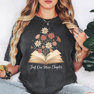 Slechts Nog Één Hoofdstuk Daisy Bloem Boek Kunst T-shirt