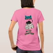 Slechts Nog Één Hoofdstuk Kat T-shirt (Achterkant)