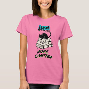Slechts Nog Één Hoofdstuk Kat T-shirt
