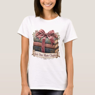 Slechts Nog Een Hoofdstuk PNG Typografie Strik Ont T-shirt