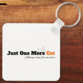 Slechts Nog Een Kat Sleutelhanger (Achterkant)