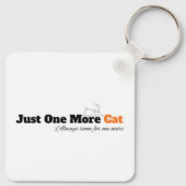 Slechts Nog Een Kat Sleutelhanger (Achterkant)
