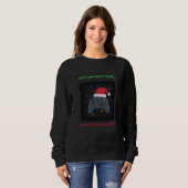 Slechts Nog Een Niveau Grappige Gamer Kerst Trui (Voorkant volledig)