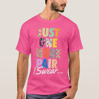 Slechts Nog Een Paar Ik Zweer Sneaker Hoofd Sneake T-shirt