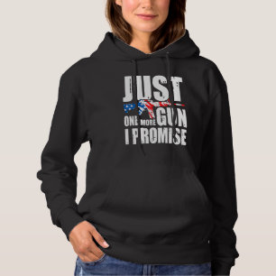 Slechts nog één pistool, ik beloof het Amerikaanse Hoodie