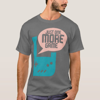Slechts nog één spel 2 retro retro t-shirt