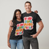 Slechts Nog Eén Vis (Roze) T-shirt (Unisex)