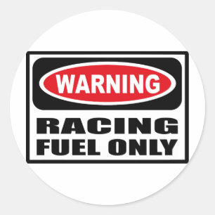 SLECHTS Sticker WAARSCHUWINGSBRANDSTOF