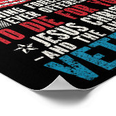 Slechts twee bepalende krachten Jezus Christus Vet Poster (Hoek)