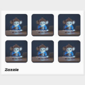 Slechtste Commit Bericht Grappige Programmeur Stic Vierkante Sticker (Vel)