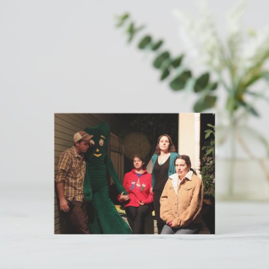 slechtste familiefoto ooit briefkaart (Staand voorkant)