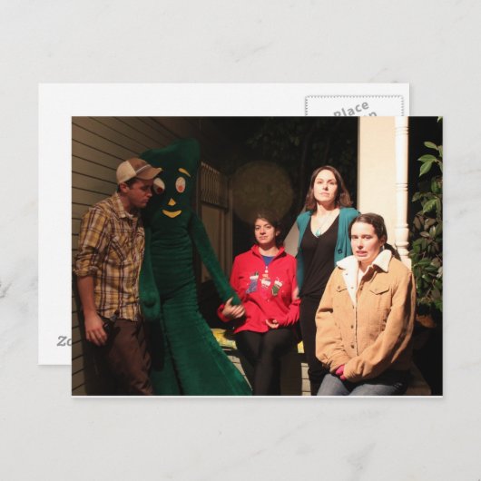 slechtste familiefoto ooit briefkaart (Voorkant / Achterkant)