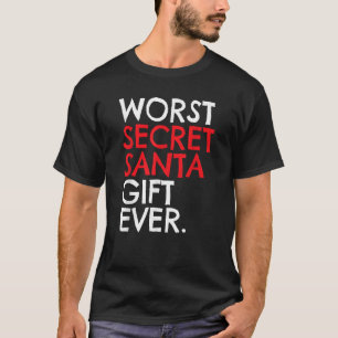 Slechtste Geheime Kerstcadeau Kerstfeest Shirt Fun