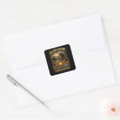 Slechtste Geval in de Wildernis Vierkante Sticker (Envelop)
