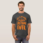 Slechtste Halloween kostuum T-shirt (Voorkant volledig)