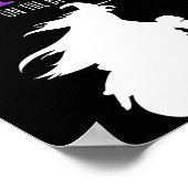 Slechtste heks op het blok - halloween kostuum poster (Hoek)