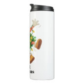 Slechtste kerst ooit! Grappige gepersonaliseerde s Thermosbeker (Geroteerd rechts)