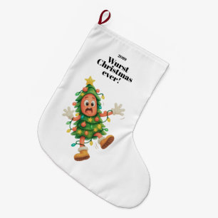 Slechtste Kerst ooit! Grappige salami Grote Kerstsok