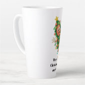 Slechtste Kerst ooit! Grappige Salami Latte Mok (Linkerhoek)
