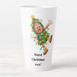 Slechtste Kerst ooit! Grappige Salami Latte Mok