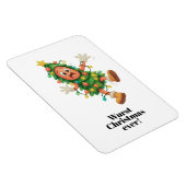 Slechtste kerst ooit! Grappige salami Magneet (Rechterzijde)