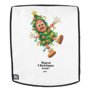 Slechtste kerst ooit! Grappige salami Rugtassen