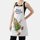Slechtste Kerst ooit! Grappige Salami Schort (Insitu)